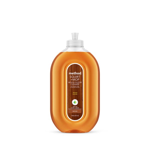 squirt + mop hardwood floor cleaner - almond, 25 fl oz