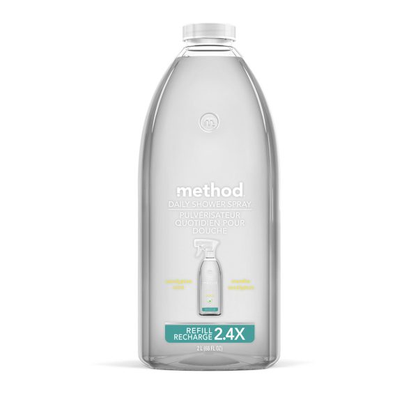 daily shower spray refill - eucalyptus mint, 68 fl oz