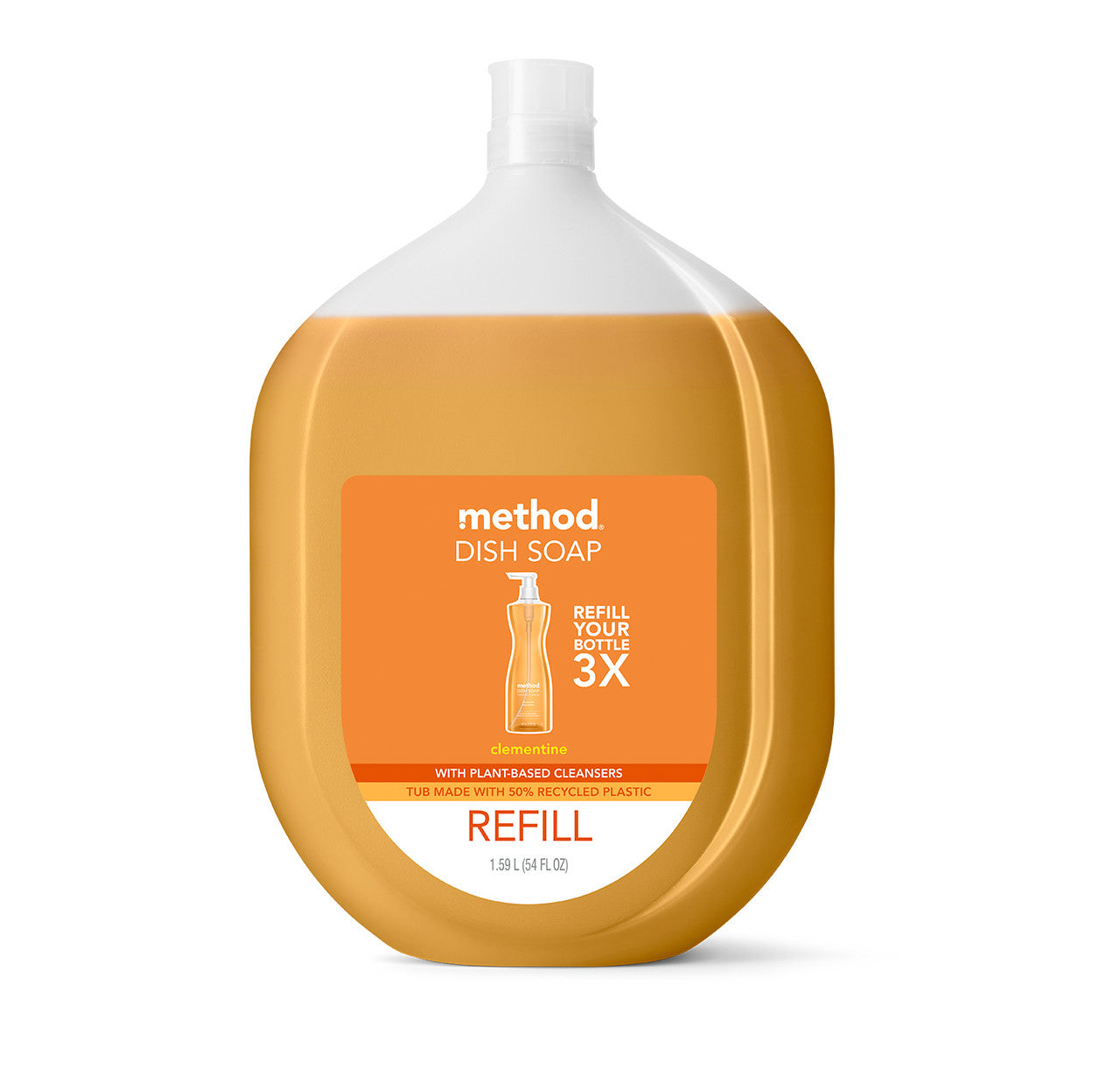 dish soap refill - clementine, 54 fl oz - Image 12