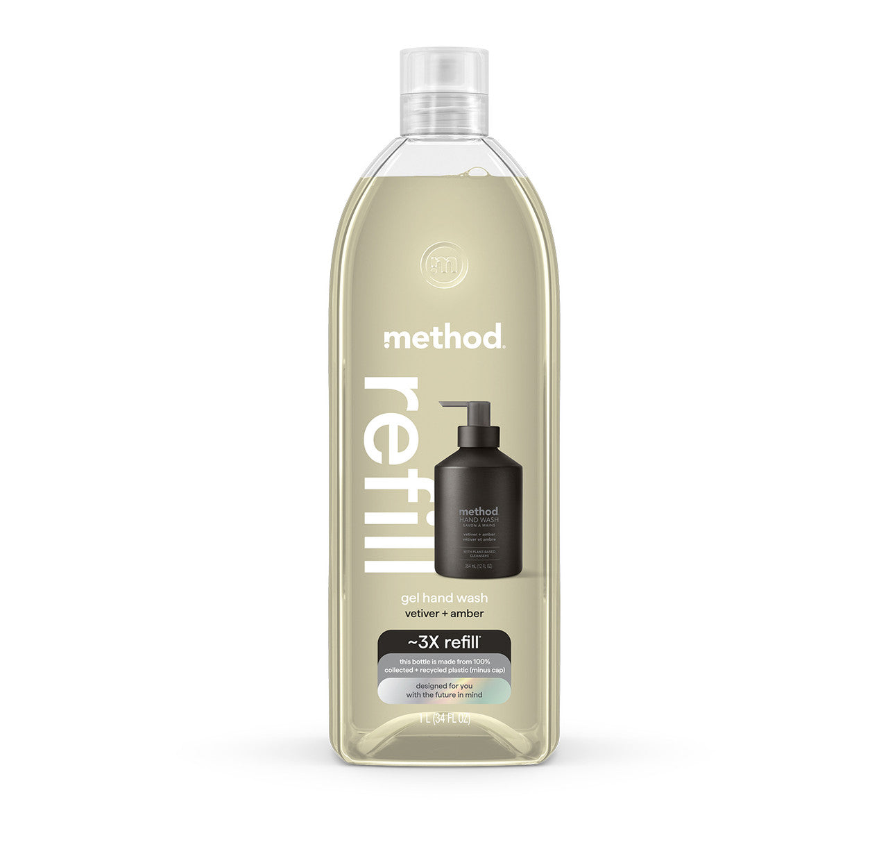 gel hand wash refill - vetiver + amber, 34 fl oz 1 - Image 7
