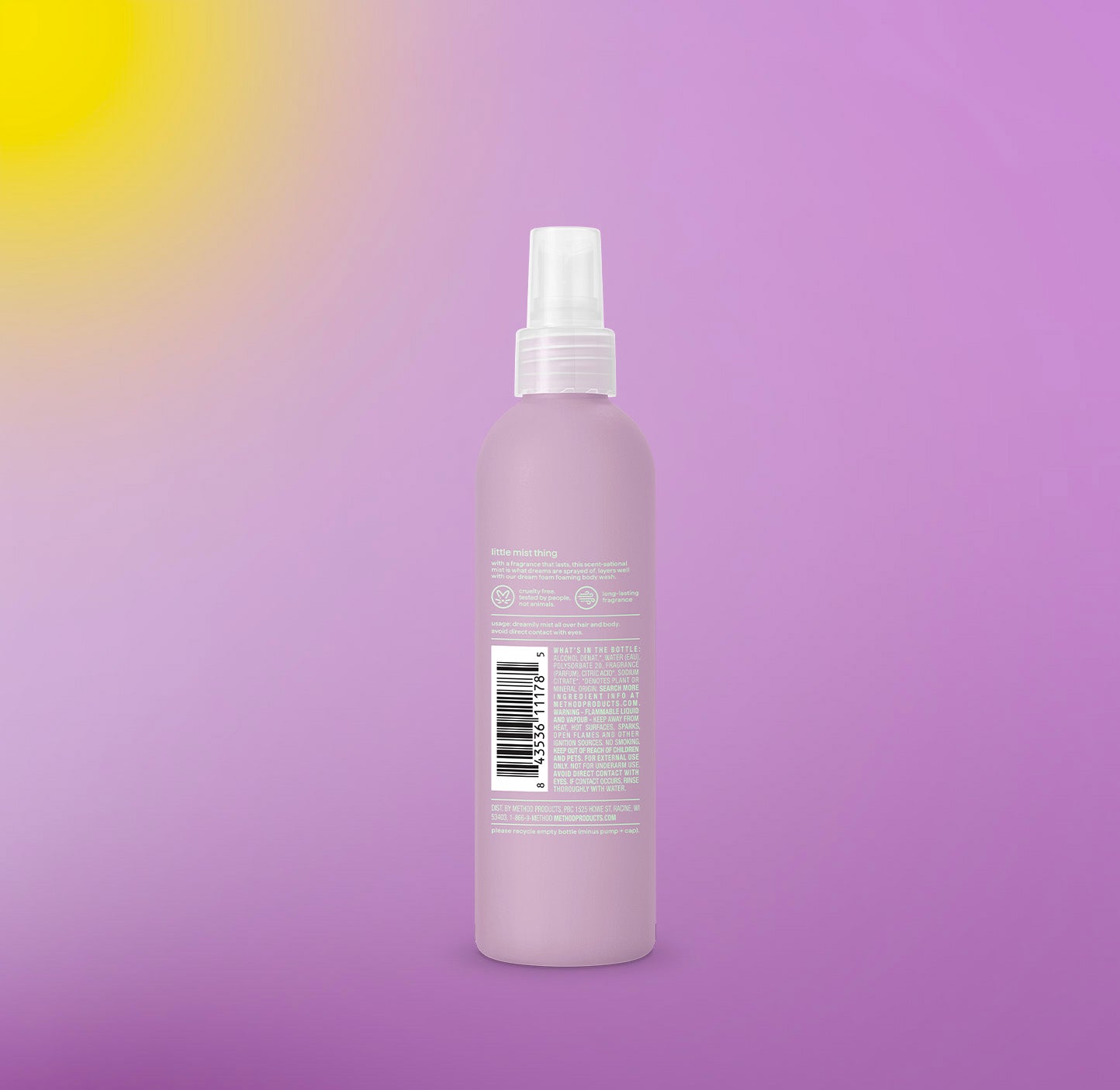 body + hair mist - white flower + tuberose, 8 fl oz - Image 3
