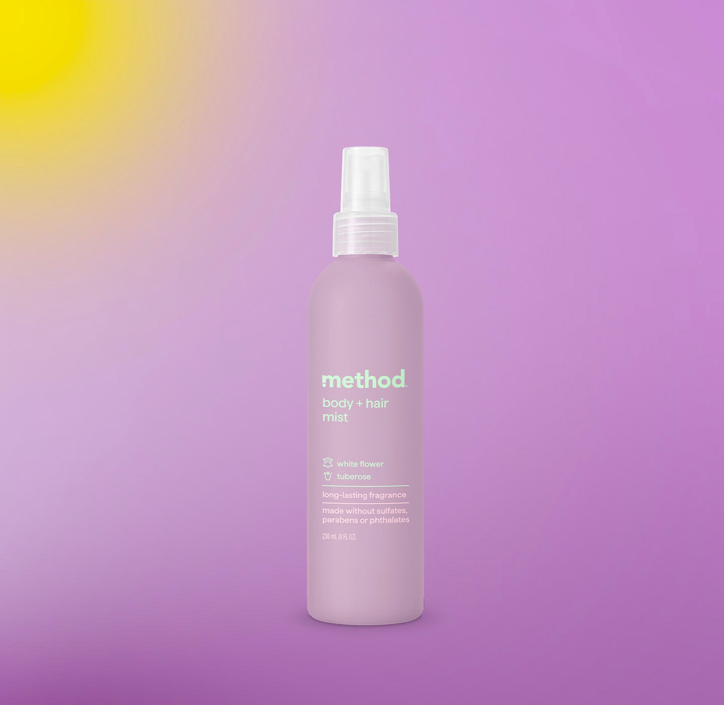 body + hair mist - white flower + tuberose, 8 fl oz - Image 2